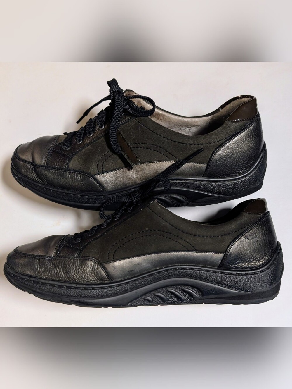 Waldlaufer Premium Leather Walking Shoes Women's Size 10 Made In Germany